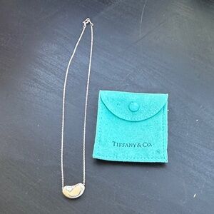 Tiffany & Co. Silver Bean Necklace